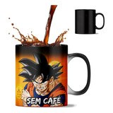 Caneca Magica Goku Dragon Ball Com Café Sem Café 325 Ml