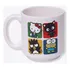 Caneca Mini Tina Personagens Empilhável P Coleção Cor Branco Hello Kitty E Friends