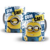 Caneca Minions Com Cafe