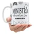 Caneca Ministro Abençoado Como Você Nome Est.14 Zlprint 