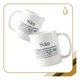 Caneca Musica Personalizada Cilindrica
