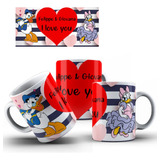 Caneca Namorados Donald