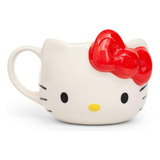 Caneca Ornamento Decorativo Hello Kitty Lacinho 550ml - Zc