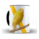 Caneca Passaro Canario Ceramica