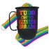 Caneca Personalizada De Alumínio 500ml Com Tirante.