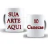 Caneca Personalizada De Porcelana 10 Un