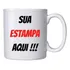 Caneca Personalizada Porcelana Escolha Sua Foto Ou Texto