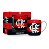 Caneca Porcelana Clube De Regatas Flamengo Xícara Oficial