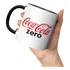 Caneca Porcelana Coca-cola Zero Coke Presente Divertido
