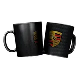 Caneca Porcelana Simbolo Porsche
