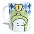 Caneca Porcelana Star Wars Preta No Coffee No Force