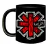 Caneca Preta Banda De Rock Red Hot Chili Peppers Clássica