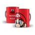 Caneca Super Mario 325ml Cerâmica + Caixa Presente