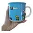Caneca Super Mario Bros Ceramica 350ml Ação Game Nintendo