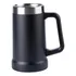 Caneca Térmica Chopp Cerveja Camada Dupla Inox 720ml Xtuned Cor Preto Lisa