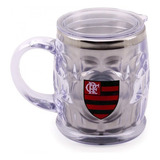 Caneca Termica Cinza Com