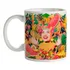 Caneca Xícara Carmen Miranda Frutas Retrô Arte Exclusiva