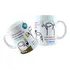 Caneca Xicara Porcelana Meme Flork Musica Modão Boate Azul