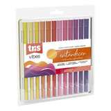 Caneta Brush Entardecer Ponta