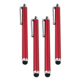 Caneta Capacitiva De Caneta Vermelho