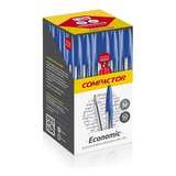 Caneta Compactor Economic Vermelho