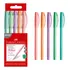 Caneta Esferográfica Trilux Style Colors Pastel 1.0mm 5 Cores