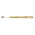 Caneta Gel Uni-ball Noble Metal Metalica 0.8 Um-120nm Cores Cor Do Exterior Cristal Cor Da Tinta Ouro