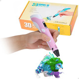 Caneta Impressora 3d Magica Profissional E Infantil C  Refil Cores Sortidas Ex Decor