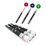 Caneta Laser Pointer 5mw Vermelho  Verde Ou Azul Power Point Cor Do Laser Vermelho