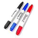 Caneta Permanente Sharpie Twin Ponta Dupla-kit Com 2 Unid.