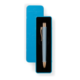 Caneta Poly Ball Urban Azul Gold Caixa Presenteavel Faber