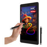 Caneta Preta Touch Para Tablet Galaxy Tab A9 X110 X115n