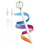 Caneta Stylus Para Ipad 10ª Geração De 9ª Geração, Sensibilidade De Inclinação De Carga Rápida, Caneta Ativa De Rejeição Da Palma Compatível Com Ipad Pro 2018-2023 De 11 Polegadas/12,9 Polegadas, Ipad