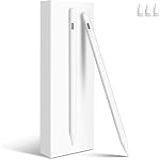 Caneta Stylus Para Ipad, Carregamento Rápido De 13 Minutos Para Apple Ipad Pencil Com Rejeição De Palma, Sensibilidade De Inclinação, Funciona Para Ipad Air 3/4/5/m2 2018-2024, Ipad Mini 5/6, Ipad