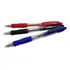 Caneta Super Grip Pilot 0.7 Mm Esferográfica Kit C/ 3 Cores Cor Da Tinta Azul, Preto E Vermelho