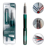 Caneta Tinteiro De Pena Platinum Prefounte 05m Dark Emerald Cor Da Tinta Opcional Cor Do Exterior Verde