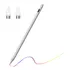 Caneta Touch Stylus Pencil 2 Pontas Extras Universal Desenho