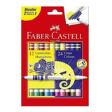 Canetinha Faber Castell Bicolor