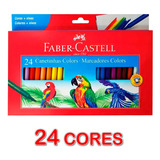 Canetinhas 24 Cores Colorir