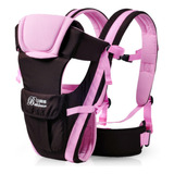 Canguru Baby Nenem Carregador Bebe Sling Modelo Top Conforto Cor Rosa