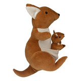 Canguru Com Filhote Pelucia