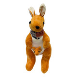 Canguru Pelucia Brinquedo Fofinho