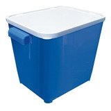 Canister Furacao Pet 6,0 Kg Azul Container Porta Ração