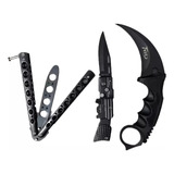 Canivete Butterfly Faca Karambit
