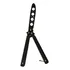 Canivete Butterfly Inox Faca Sem Fio Sem Corte Para Treinos 