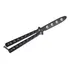 Canivete Faca Preto Borboleta Butterfly Manobras Balisong