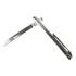 Canivete Lan Aço Inox Tipo Caneta   Grande Cor Prateado