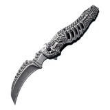 Canivete Tatico Caveira 3d