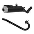 Cano Descarga Completo Honda Nxr Bros 150 2009 2010 2011