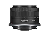Canon Rf-s10-18 Mm F4.5-6.3 é Lente De Zoom Ultra Grande Angular Stm, Sem Espelho, ótima Para Vlogging E Selfies, Compacta E Leve, Para Vídeos, Viagens, Paisagens E Interiores